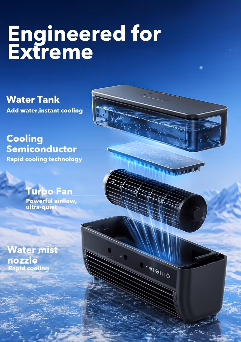 Rechargeable Mini Air Cooler