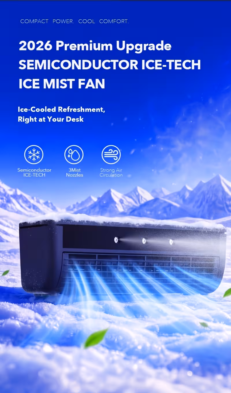 Wall-Mounted Mini Air Cooler