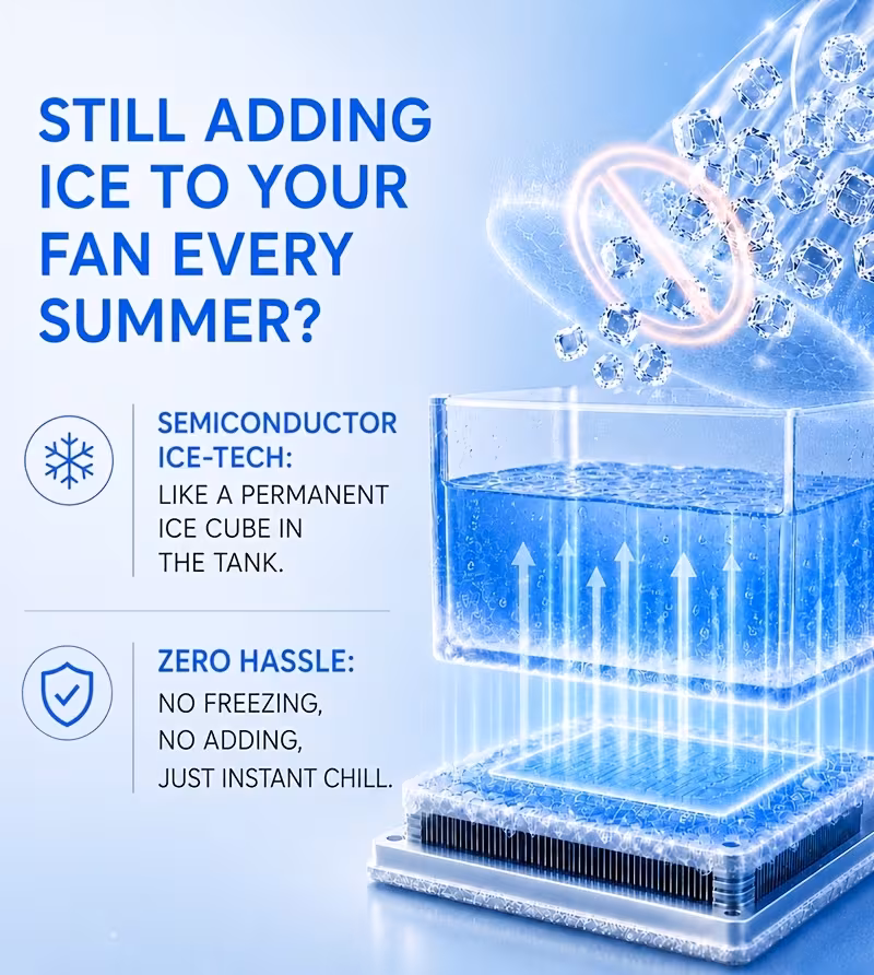 Wall-Mounted Mini Air Cooler